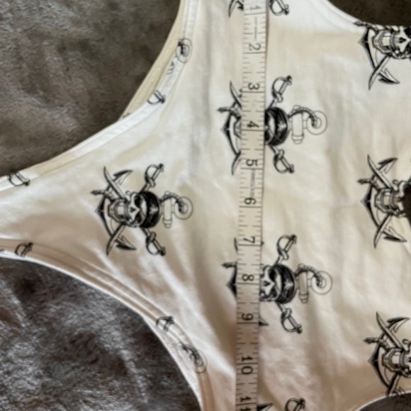 Pirate Swim Suit Thong. Pirates Treasure Body Suit. Over tights Work out Gear. - Picture 7 of 12